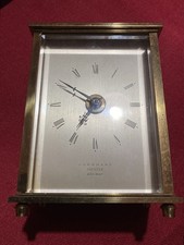 Junghans Silent MEISTER ATO-MAT Carriage Clock Solid Brass. Working condition 