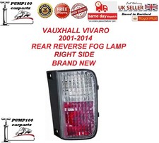 REAR FOG FOR VAUXHALL VIVARO A