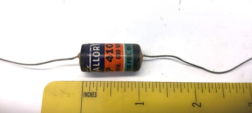 Nos 1940s mallory 410 wax - nos,