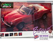 NEW OEM GLOSSY FIAT 124 SPIDER 2000 BRAVO ORIGINAL PARTS POSTER 91 x 61 cm
