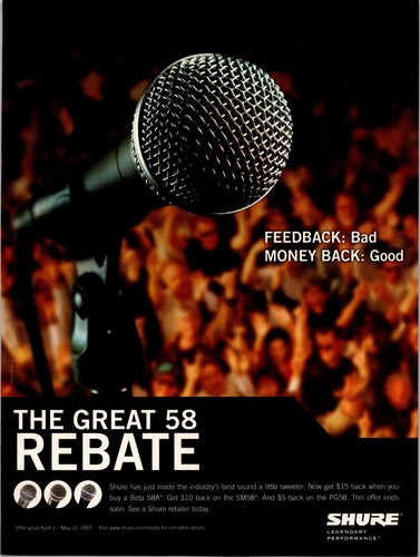 Shure original print ad - pg-58,