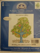 DMC Cross Stitch Kit BK1553 20 * 28cms #14  My Family Tree
