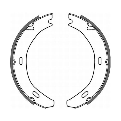 Abe crm002abe brake shoe set - crm002abe,