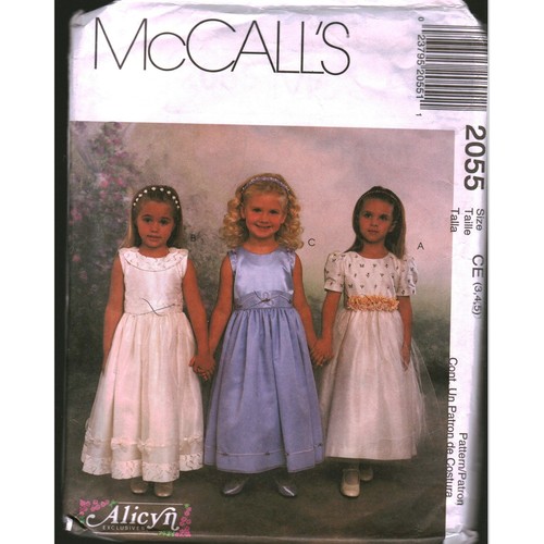 Mccalls 2055 alicyn kids - 2055, girls