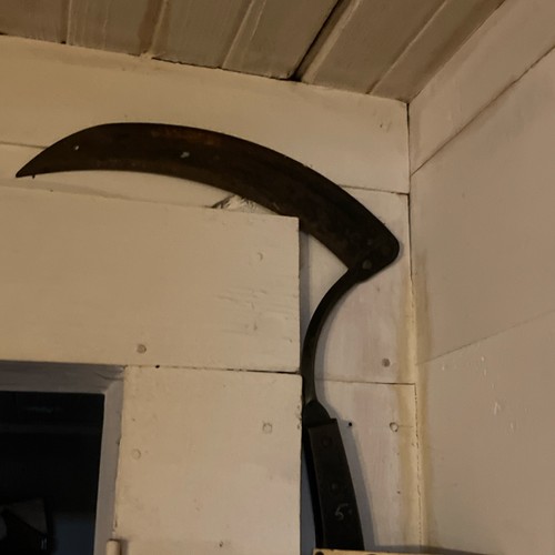 Curved steel blade sickle hand - sickle,