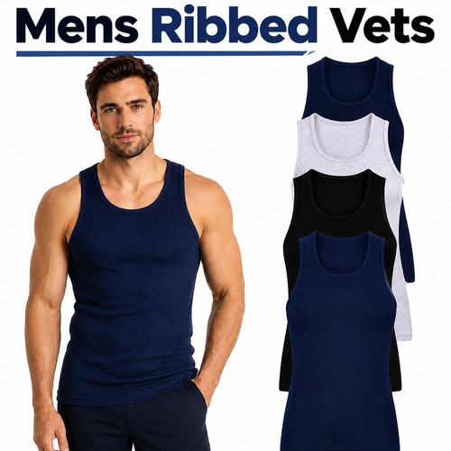 Pack mens vests - mens,