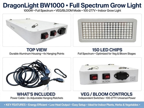 2000w led grow - 2000w, light