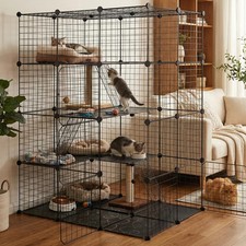 3-4 Tier Cat Cage Indoor Large
