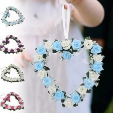 Heart-Shaped Rose Door Wall