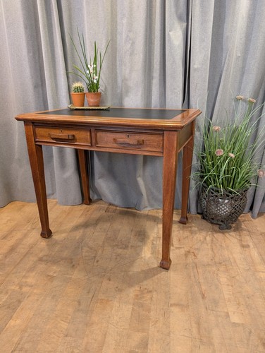 Antique art deco desk writing - art,