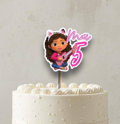 Gabby cake topper - gabby,