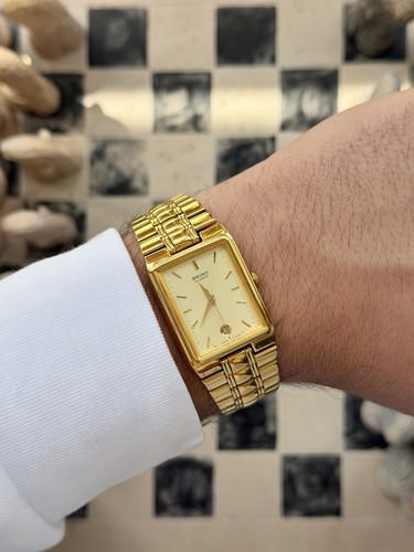 Vintage seiko quartz tank - vintage,