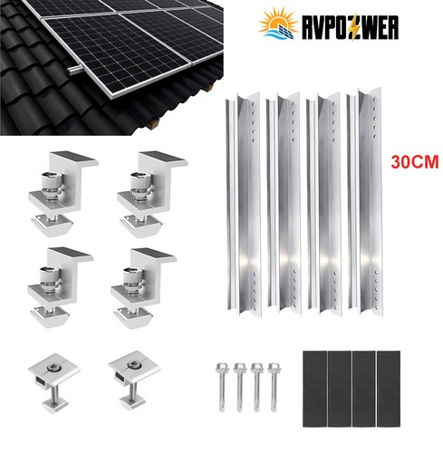 Solar panel rail bracket - solar,