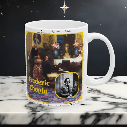 Frederic chopin mug polish - frederic,