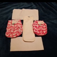  NEW Tots bots Trial Set Bamboozle Stretch birth to potty bamboo cloth 9-32lb