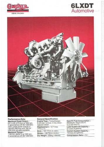 Gardner 6lxdt truck - gardner,