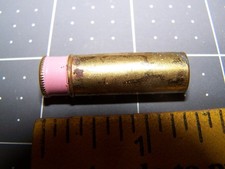 Vintage Tangee Lipstick Rouge Tube Pink Queen?? Made in USA Geo W Lutt Co