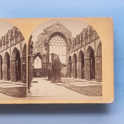 Stereoview card real - card, photo