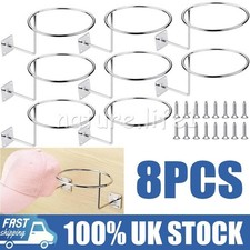 8PCS Wall Mounted Wall Hooks