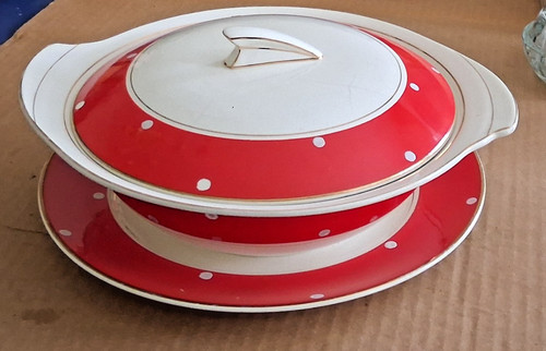 Art deco crownford burslem - art,
