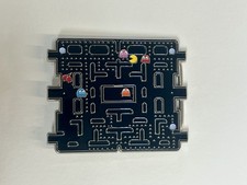 Vintage PAC-Man Arcade Video Game Belt Buckle Classic Enamel 2004 Namco Pacman