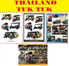postcard THAILAND TUK TUK Auto