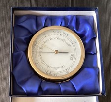 Marine Brass Barometer FCC