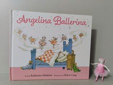 Angelina Ballerina Mouse Doll & Book Set