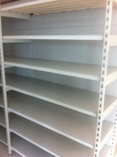 Tegometall storage shelf - shelf, wall