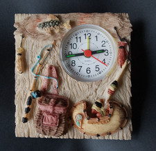 SMALL ALARM CLOCK.  QUARTZ