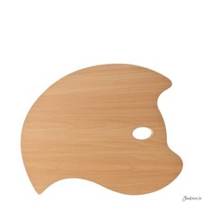 Mabef : Bat MDF Palette : 35x50 M/42cm (Apx.14x20 M/17in) : 3.7mm Thick