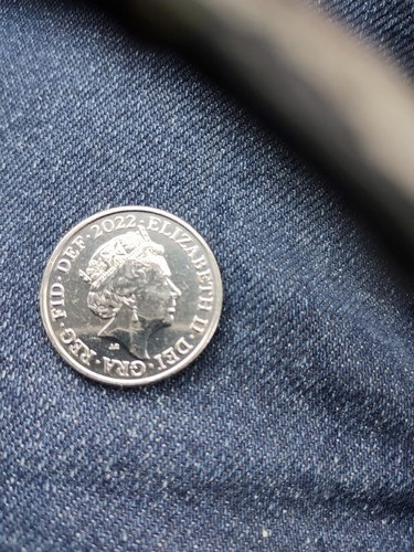 2022 ten pence coin - 2022, year