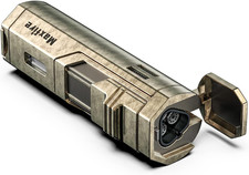 Maxfire Retro Triple Jet Flame Lighter Gas Butane Refillable, Adjustable Flame w