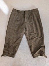Men's Tweed Breeks W38 Brown Wool Teflon Hunting Shooting Country - Worn Once!