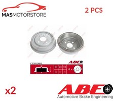 BRAKE DRUM PAIR SET REAR ABE