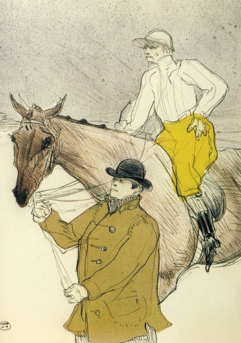 Vintage equestrian fine art - vintage,