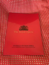 Royal Opera House Programme Un