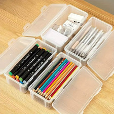 Clear Storage Box with Hinged