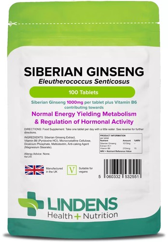 Siberian ginseng 1000mg 100 - 1000mg,