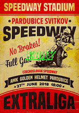 Speedway Czech Golden Helmet