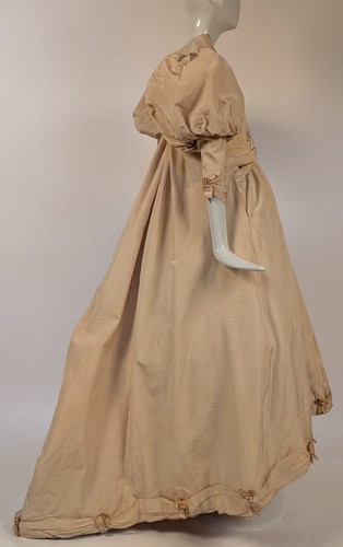 Victorian 19th ivory silk - 19th,
