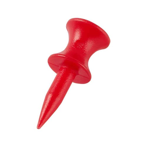 Red castle golf tees - red,