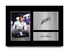 Alex Albon Williams Cool Gift Idea Framed Photo Prints for Fans of F1 Formula 1
