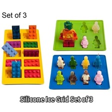 Lego Silicone Ice Cube Mold