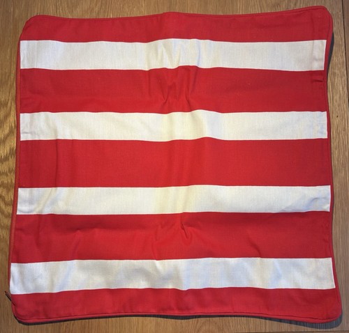 Red white striped zipped - white,