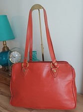 Valentina Genuine Leather Handbag Tote Bag Made in Italy