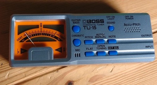 Boss chromatic tuner - boss, tu-15