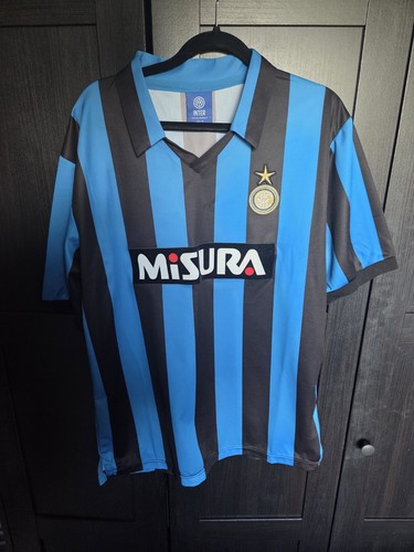 Retro 1990 inter milan score - milan,