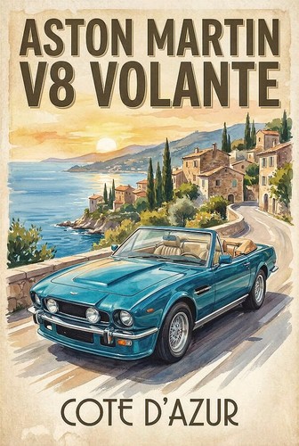Aston volante classic car - aston,