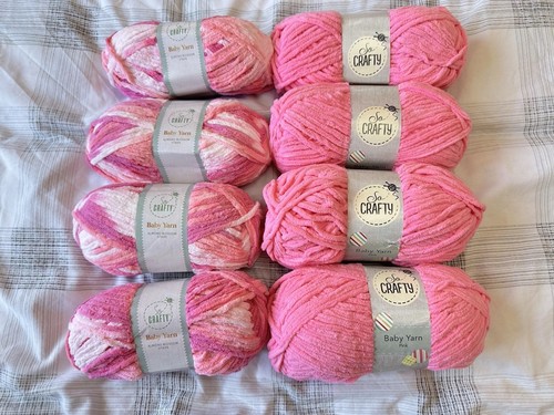 100g crafty chunky baby - 8x,